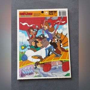 Disney Chip & Dale Rescue Rangers Frame Tray Puzzle